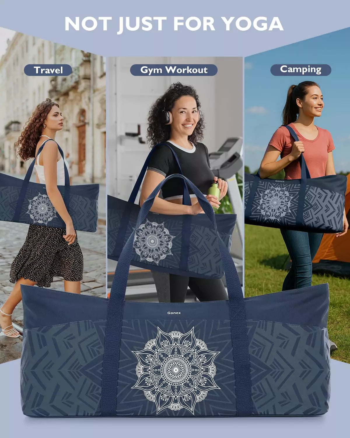 Yoga bag applications