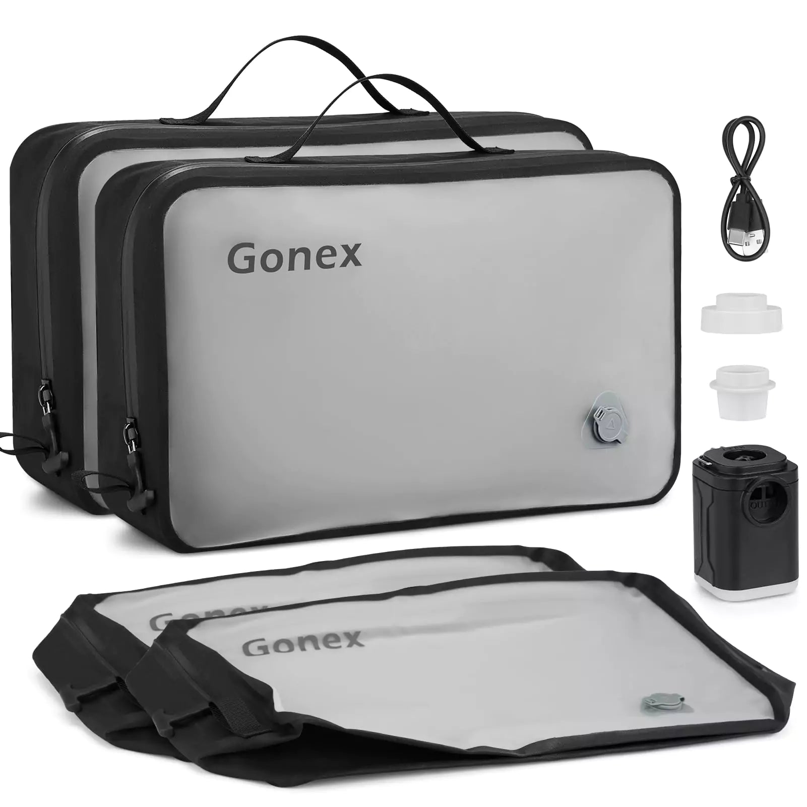 Gonex storage bags that vacuum 2 pcs