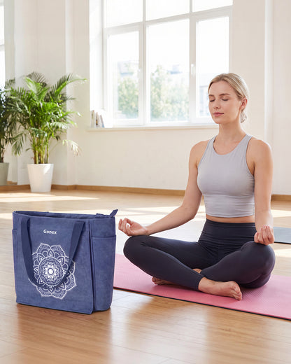 Gonex Yoga Mat Bag with Multi Pockets
