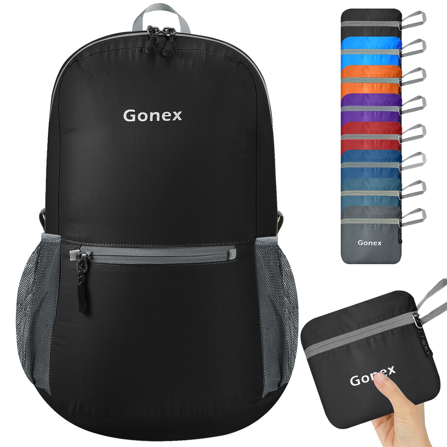 Gonex 20L Lightweight Packable Hiking Backpack Handy Daypack