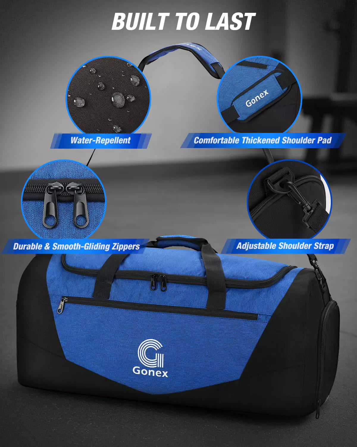Duffle bag for sports