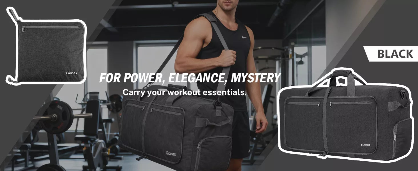 Heavy duty expandable duffle bag 150l