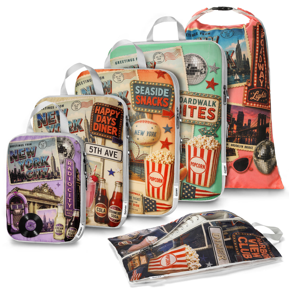 New York Compression Packing Cubes