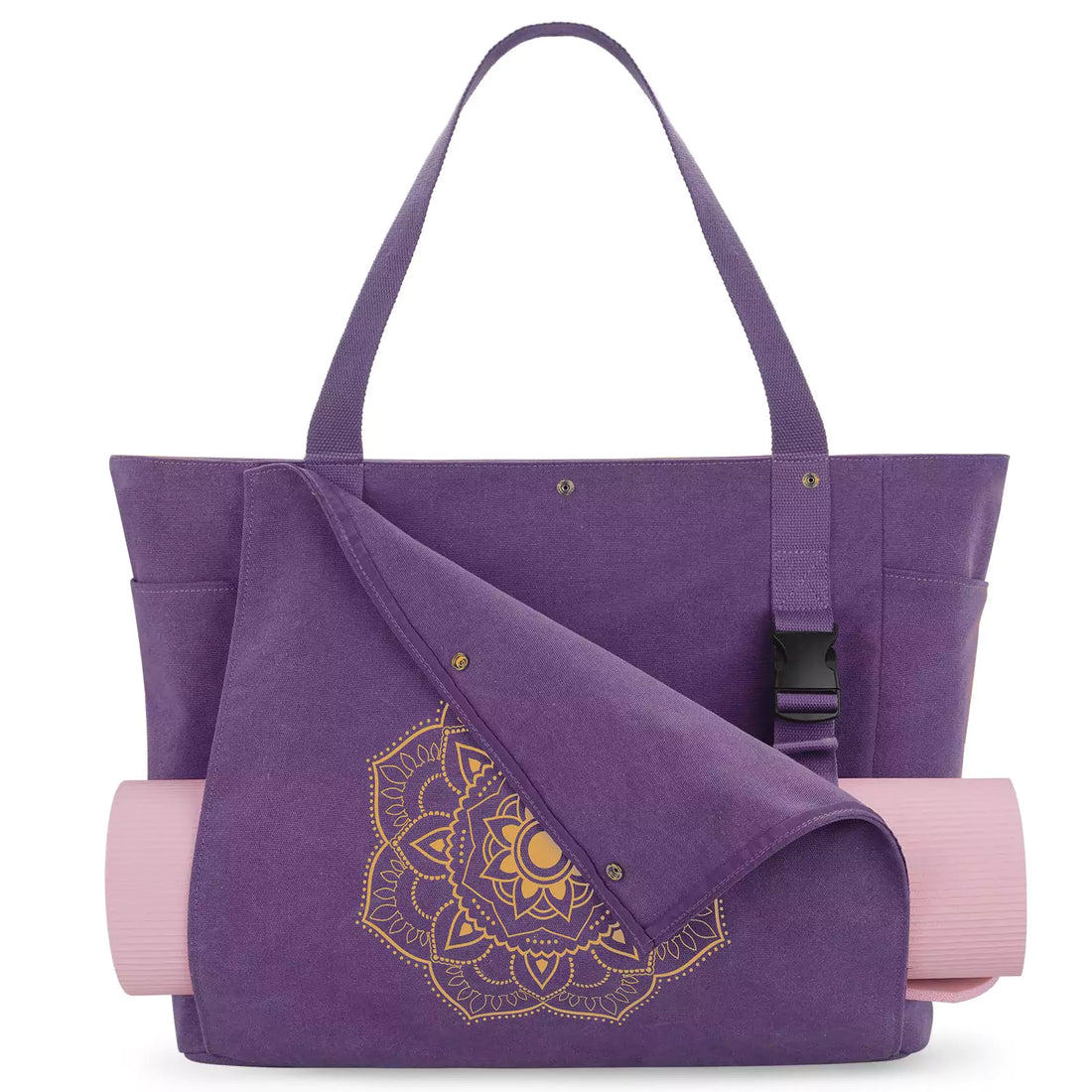 Gonex x large yoga gym bag purple
