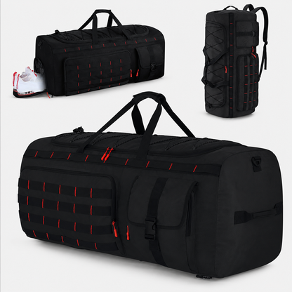 Gonex 3-in-1 Convertible Travel Duffel Backpack with Shoe Compartment 45L / 90L / 130L