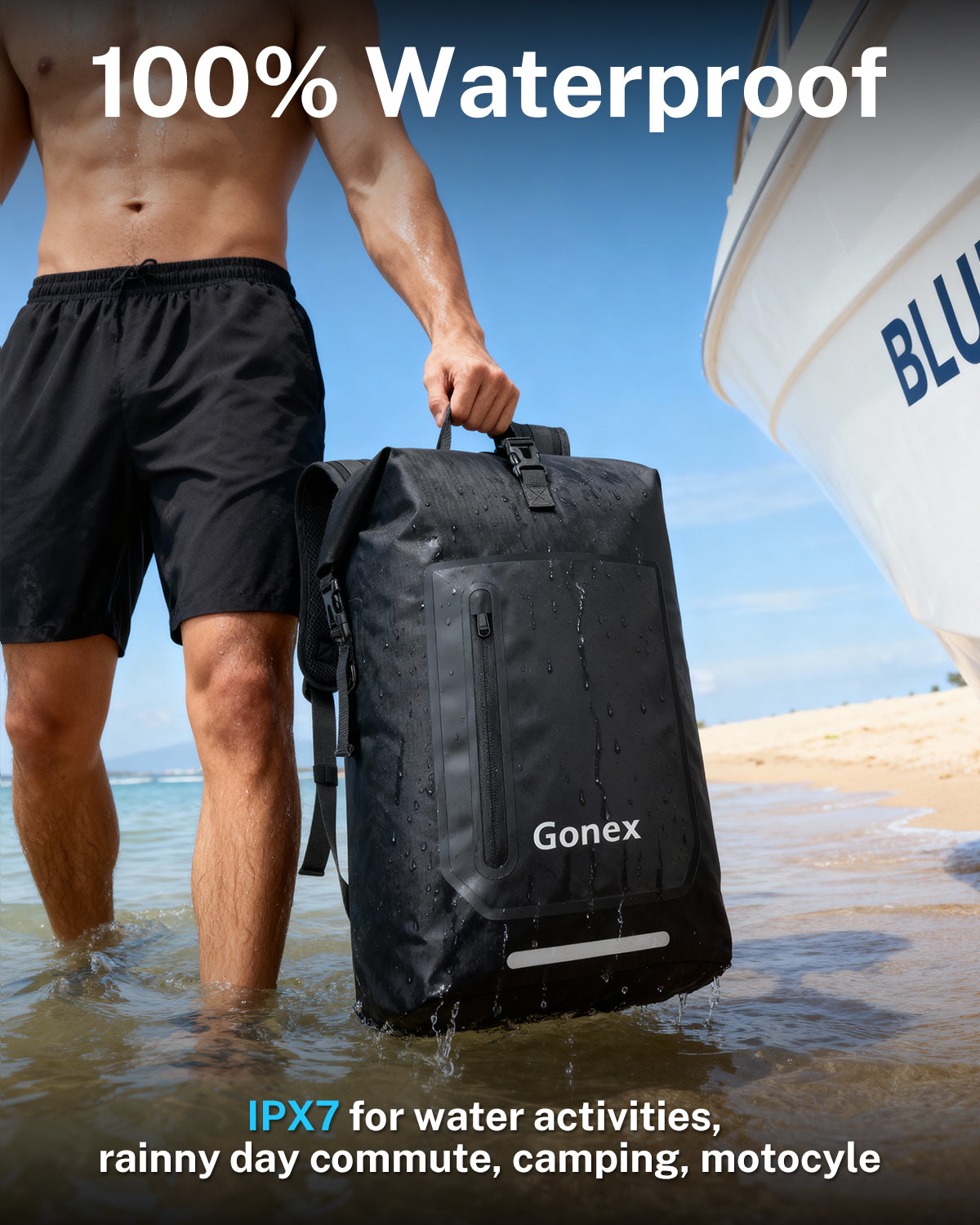 Gonex 55L Ultralight Waterproof TPU Dry Bag