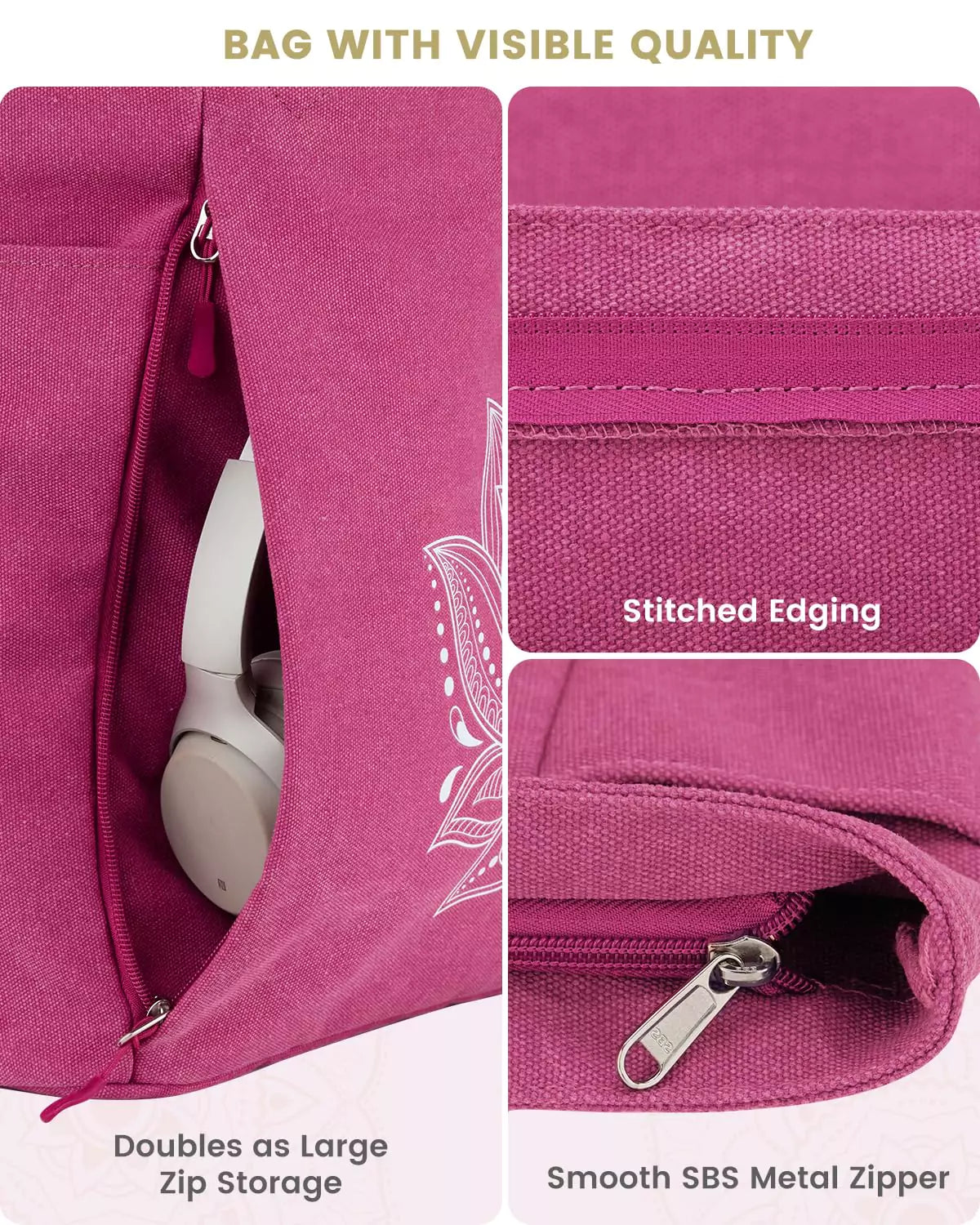 Yoga mat bag with high quality