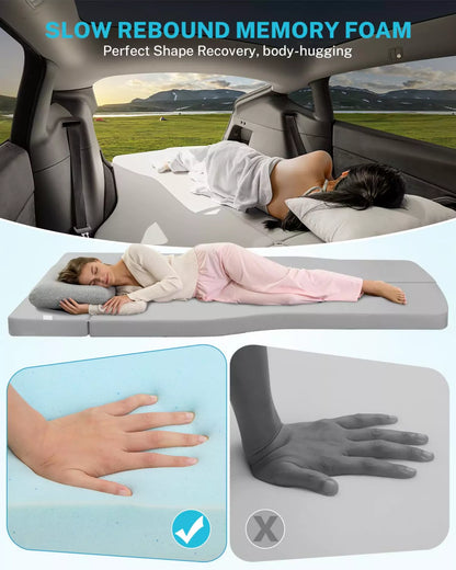 Memory foam mattress topper with slow rebound memory foam