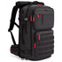 Gonex nylon travel rucksack black