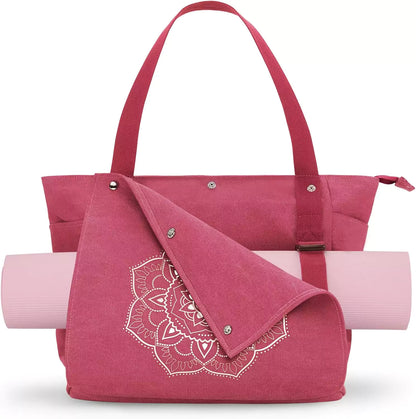Gonex yoga mat bag brick red large