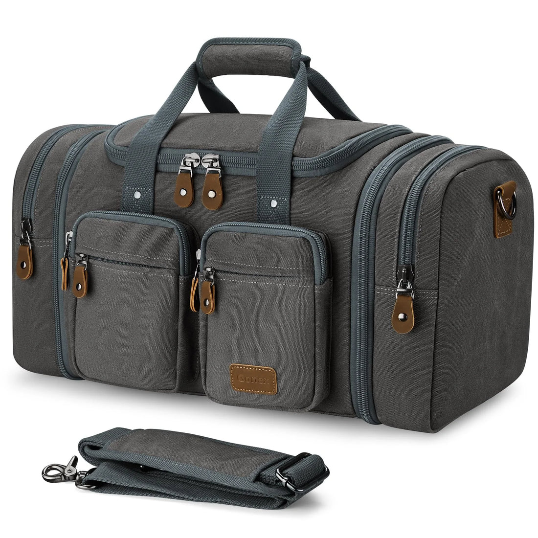 canvas weekender bag