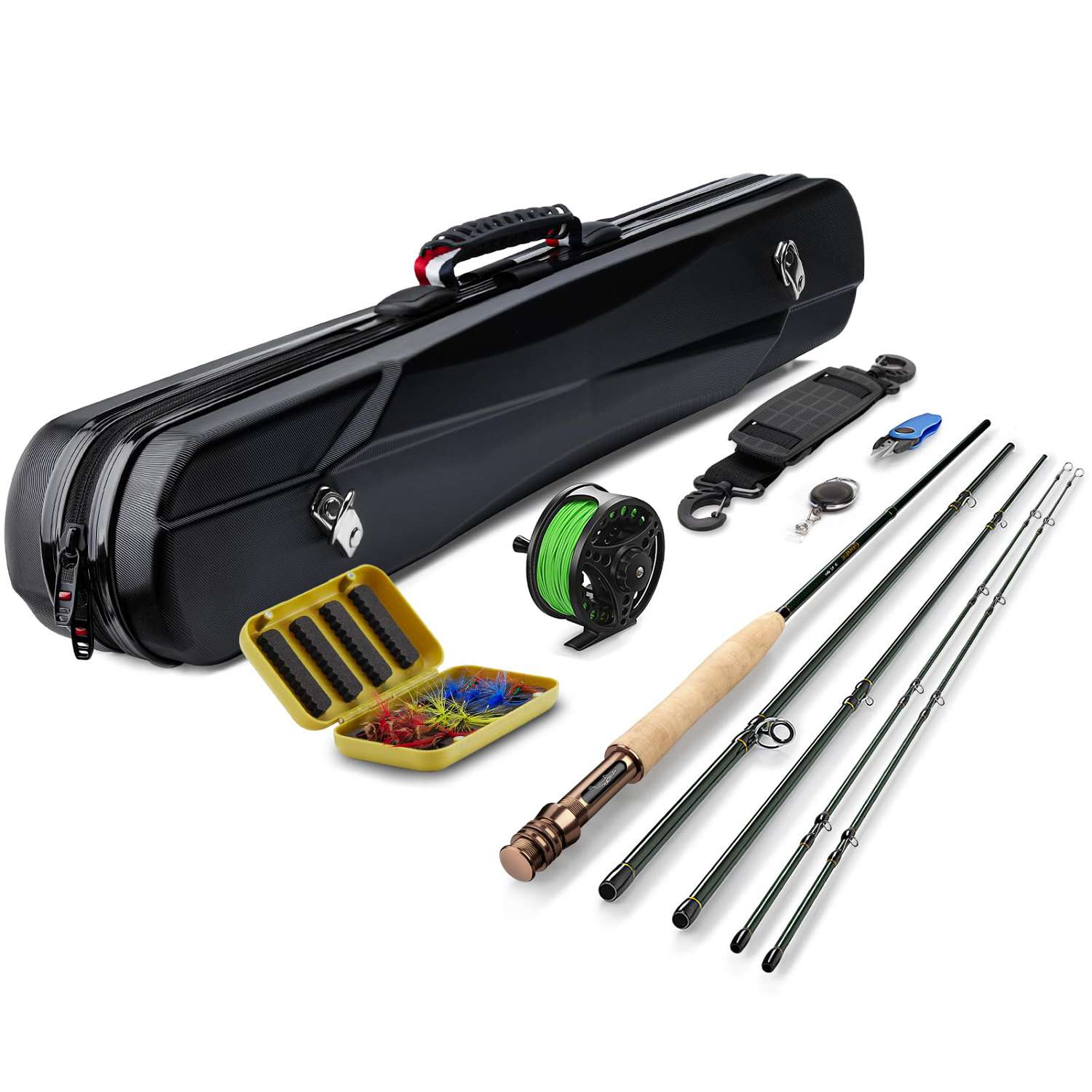 Gonex Fly Fishing Rod and Reel Combo Starter Kit