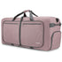 Dark Gray Gonex foldable lightweight duffle bag with shoe compartment and self-storage pouch