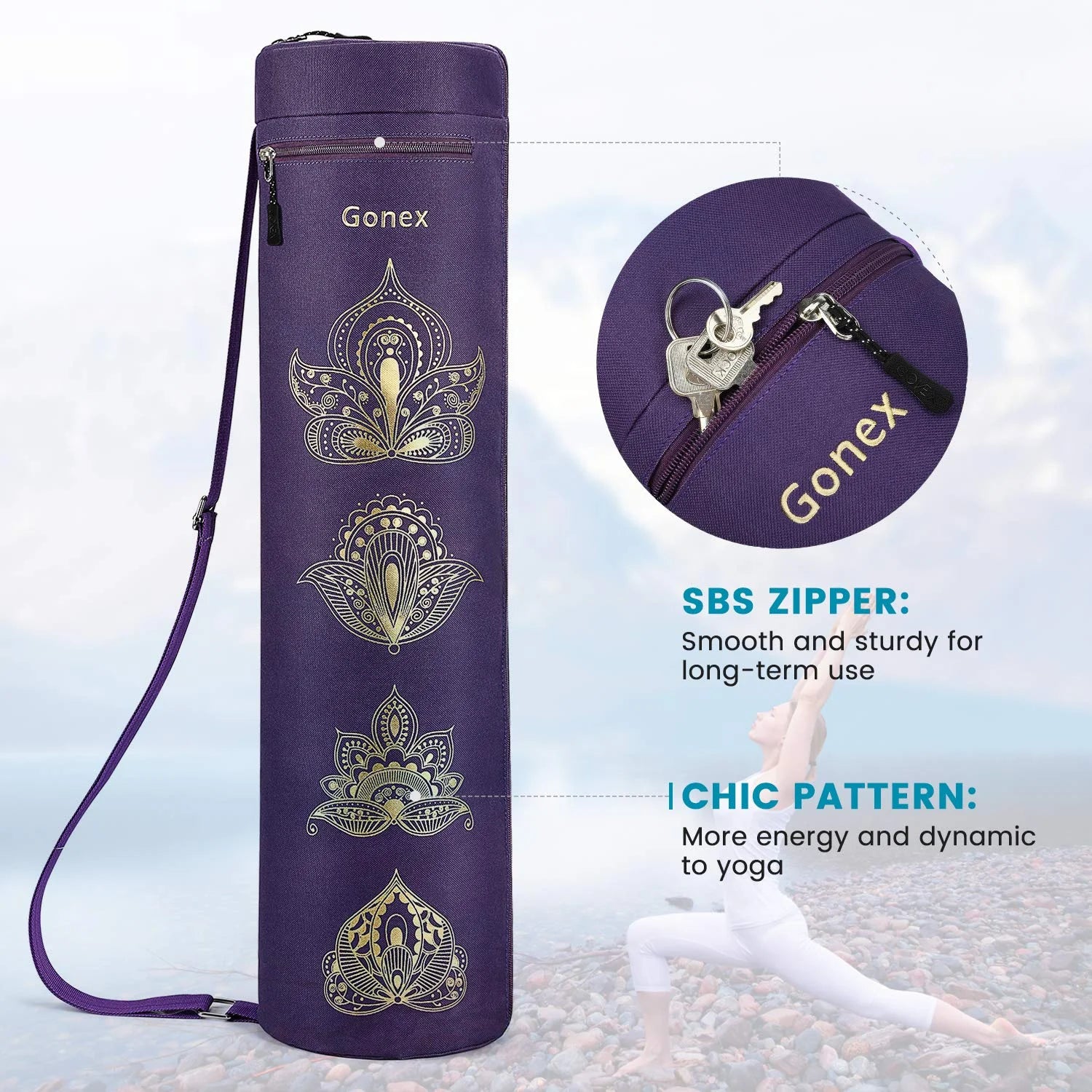 gonex yoga mat bag