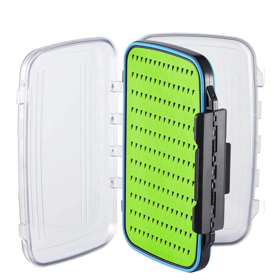 green foam slot fly box