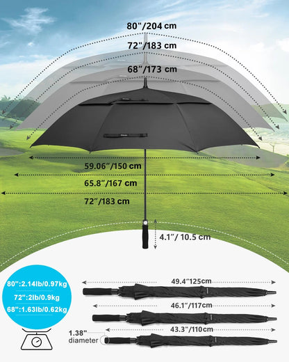 large golf umbrella