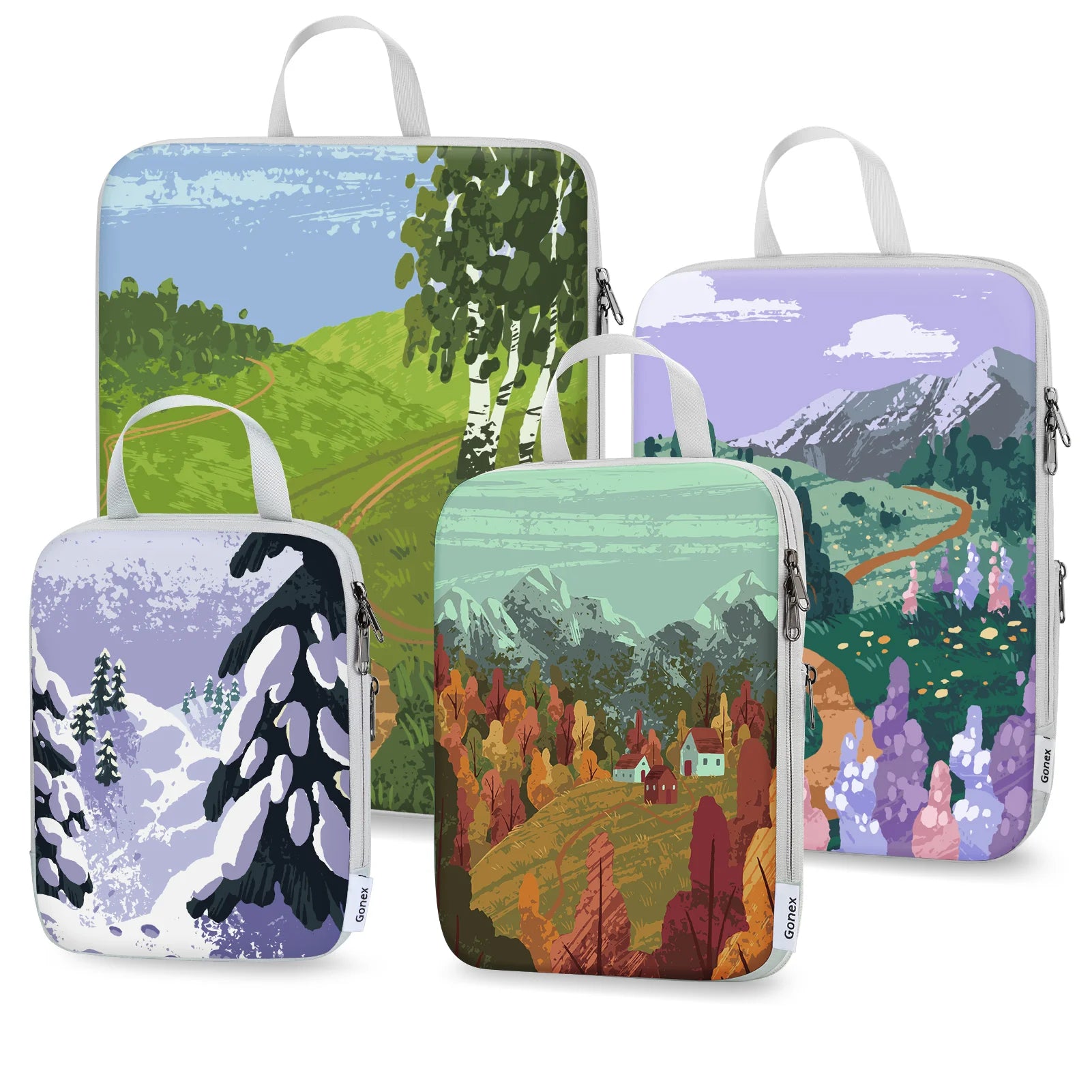 oil painting packing cubes set