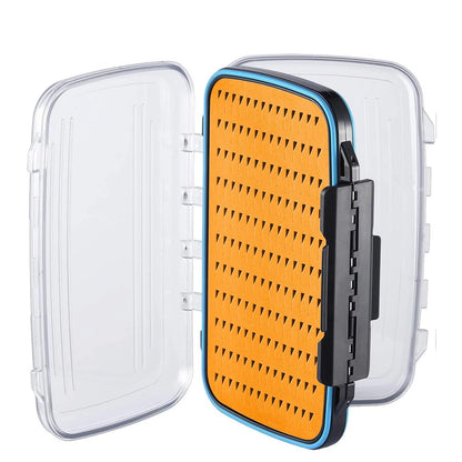 orange foam slot fly box