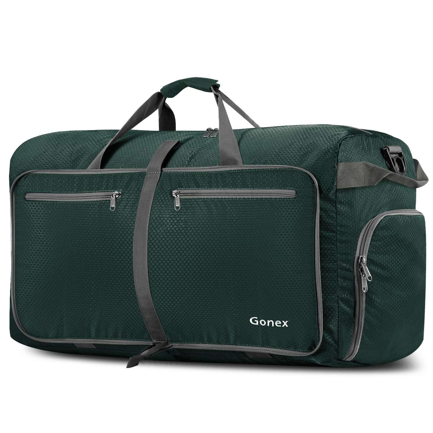 Gonex 80L Weekender Bag, faltbare, wasserdichte Reisetasche