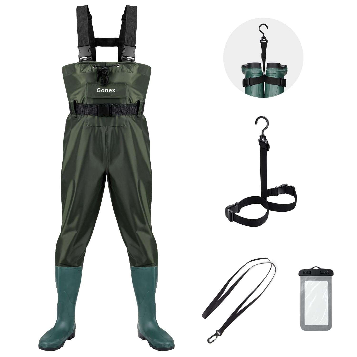 size 14 chest waders