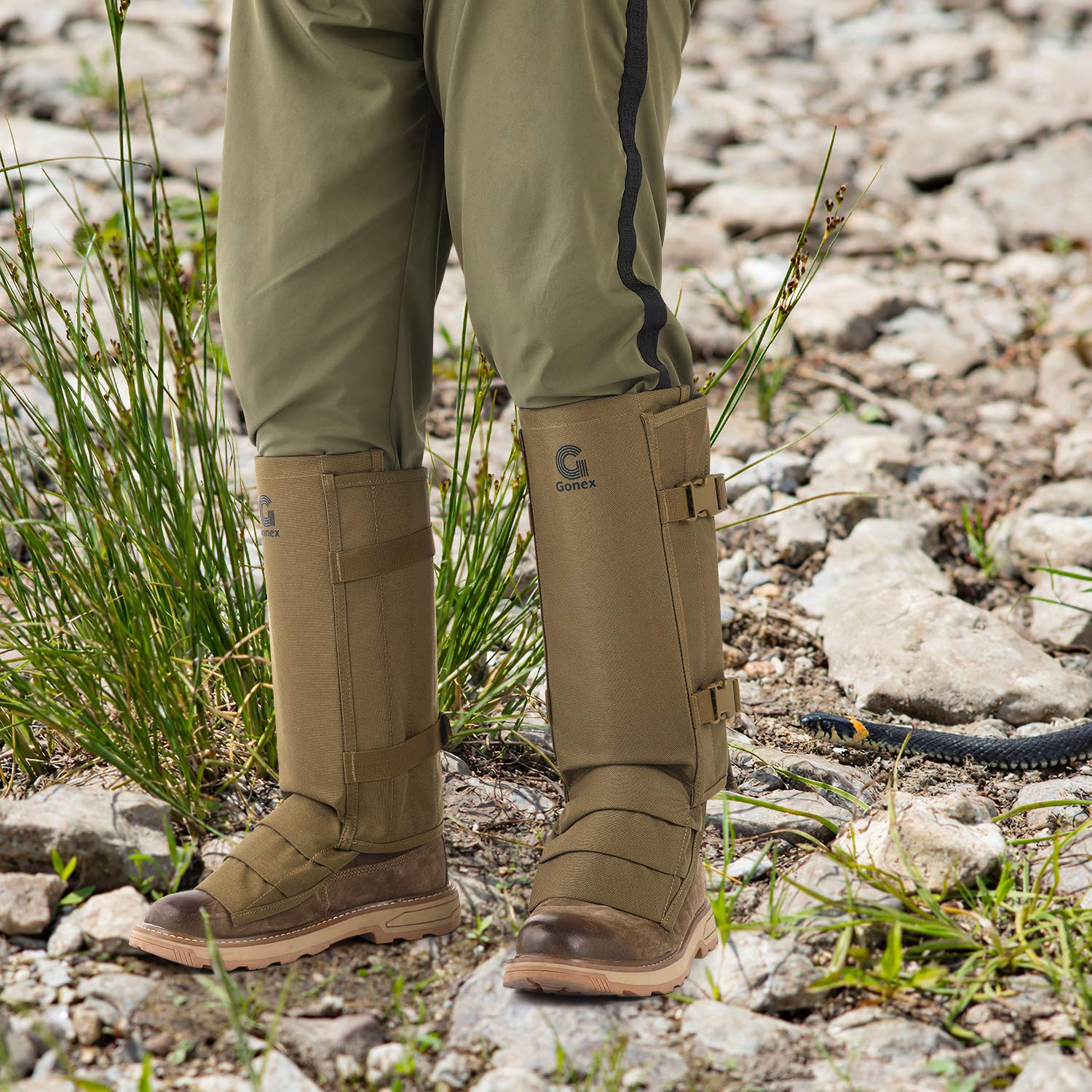 snake gaiters for hunting