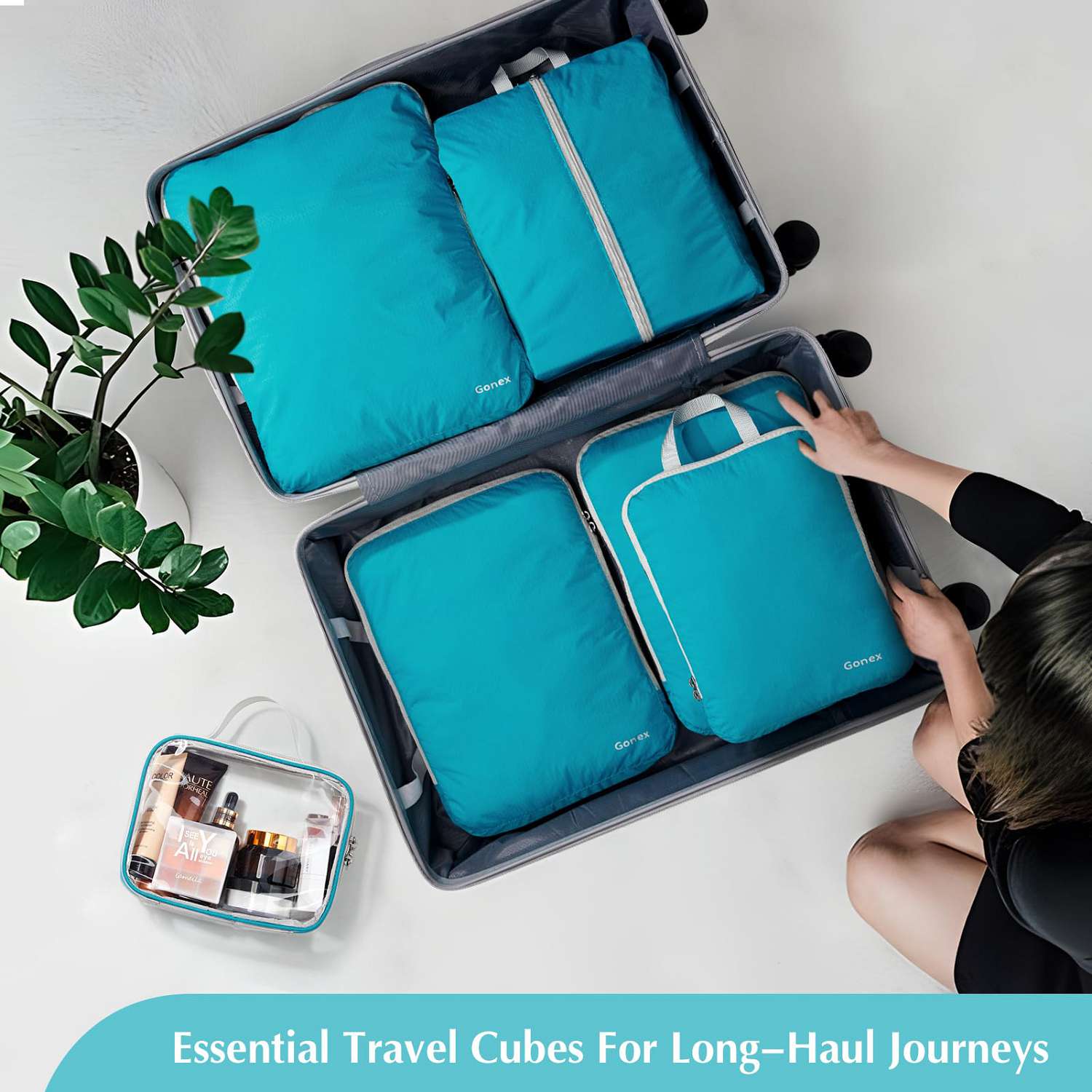 travel bag organiser set