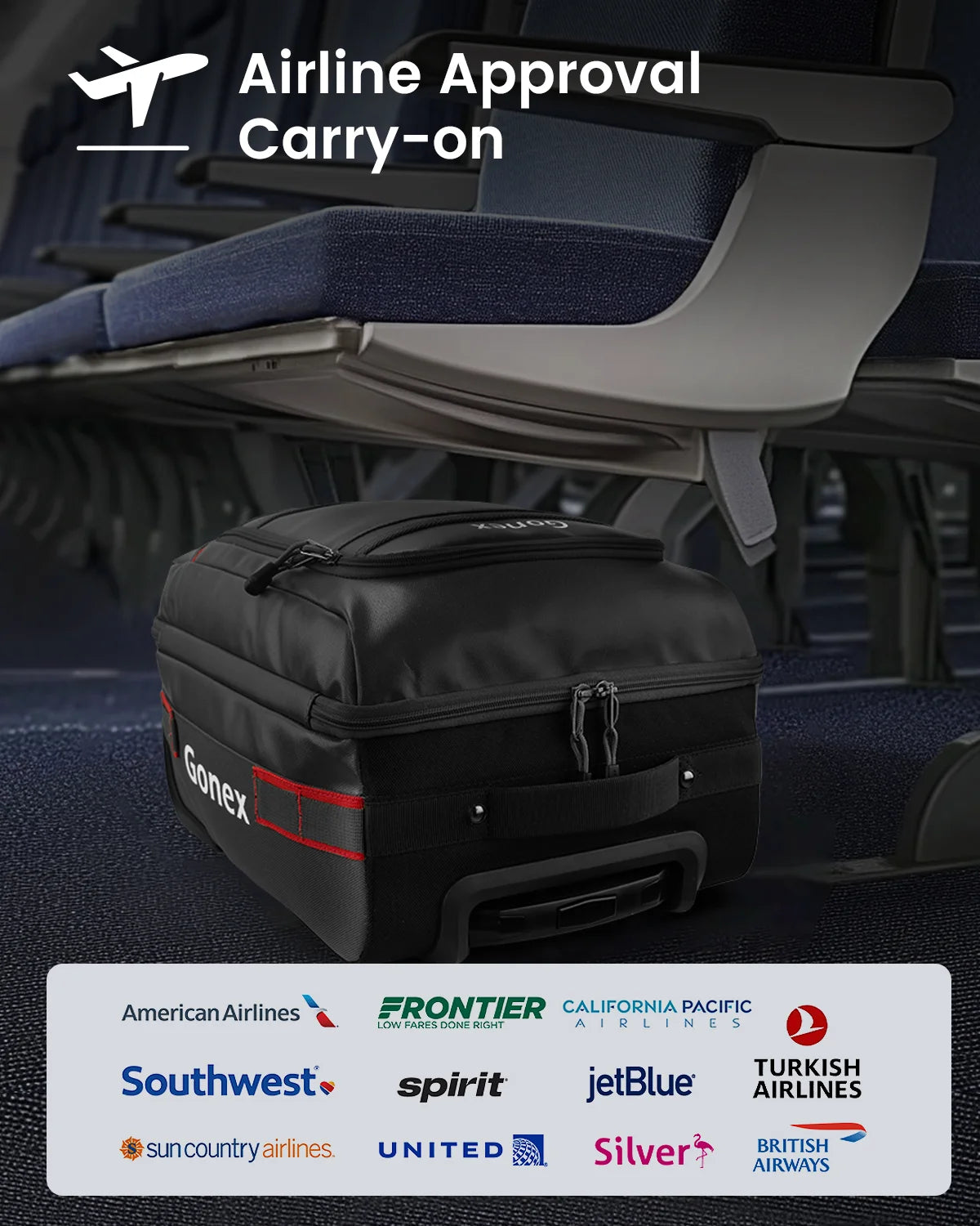 wheeled duffle bag carry-on 