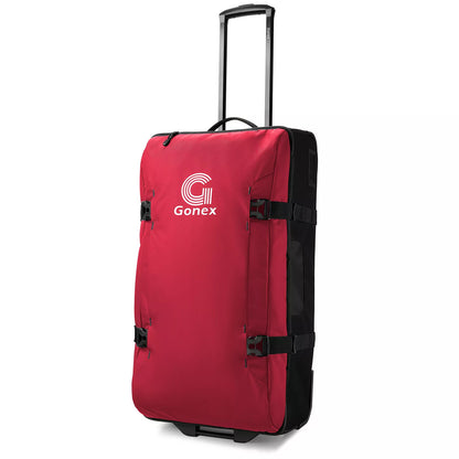 Gonex wheeled duffel bag 30 inch red