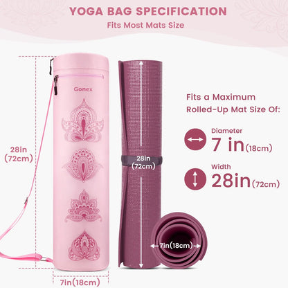 yoga mat holder bag