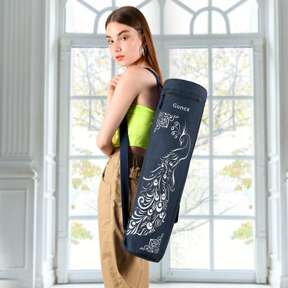 Gonex Full-Zip Yoga Mat Bag with 2 Cargo Pockets