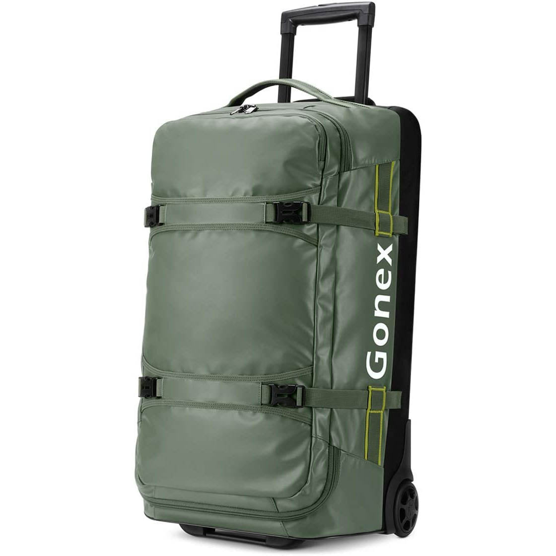 backpack with wheels for travel 100l Gonex 25" Rolling Duffle Bags