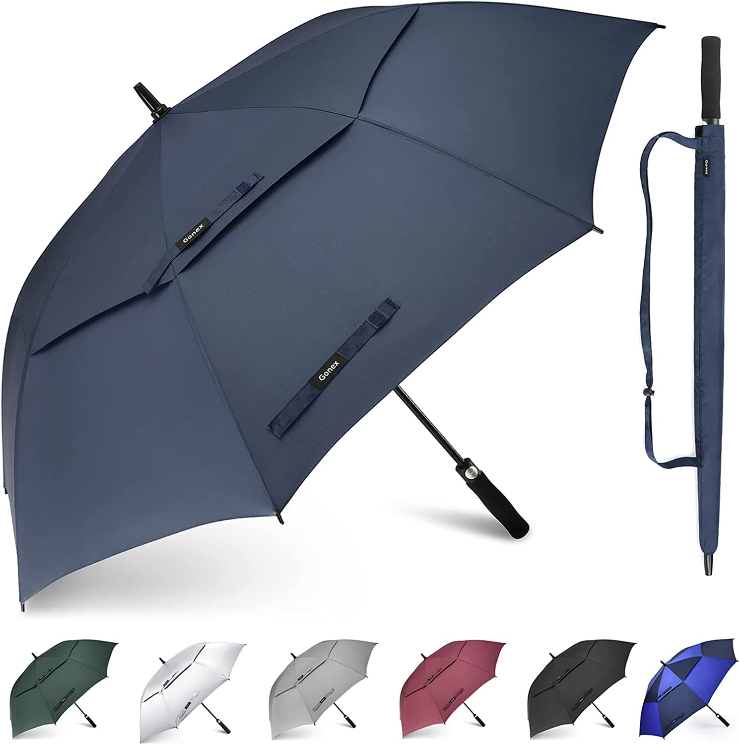 Gonex golf umbrella double canopy