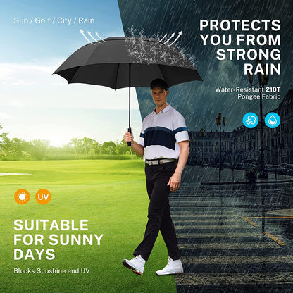 best golf umbrella for wind and rain