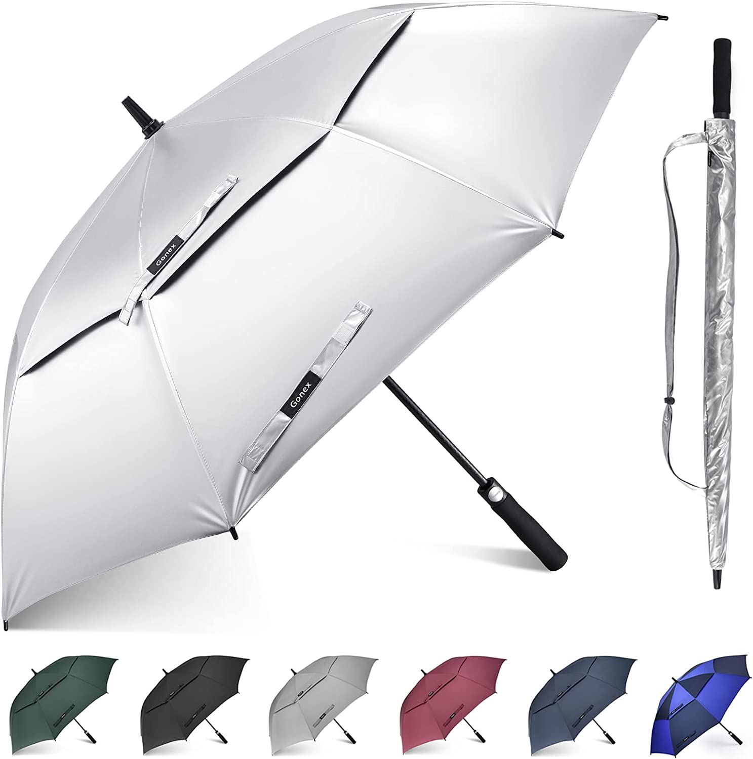 double canopy golf umbrella